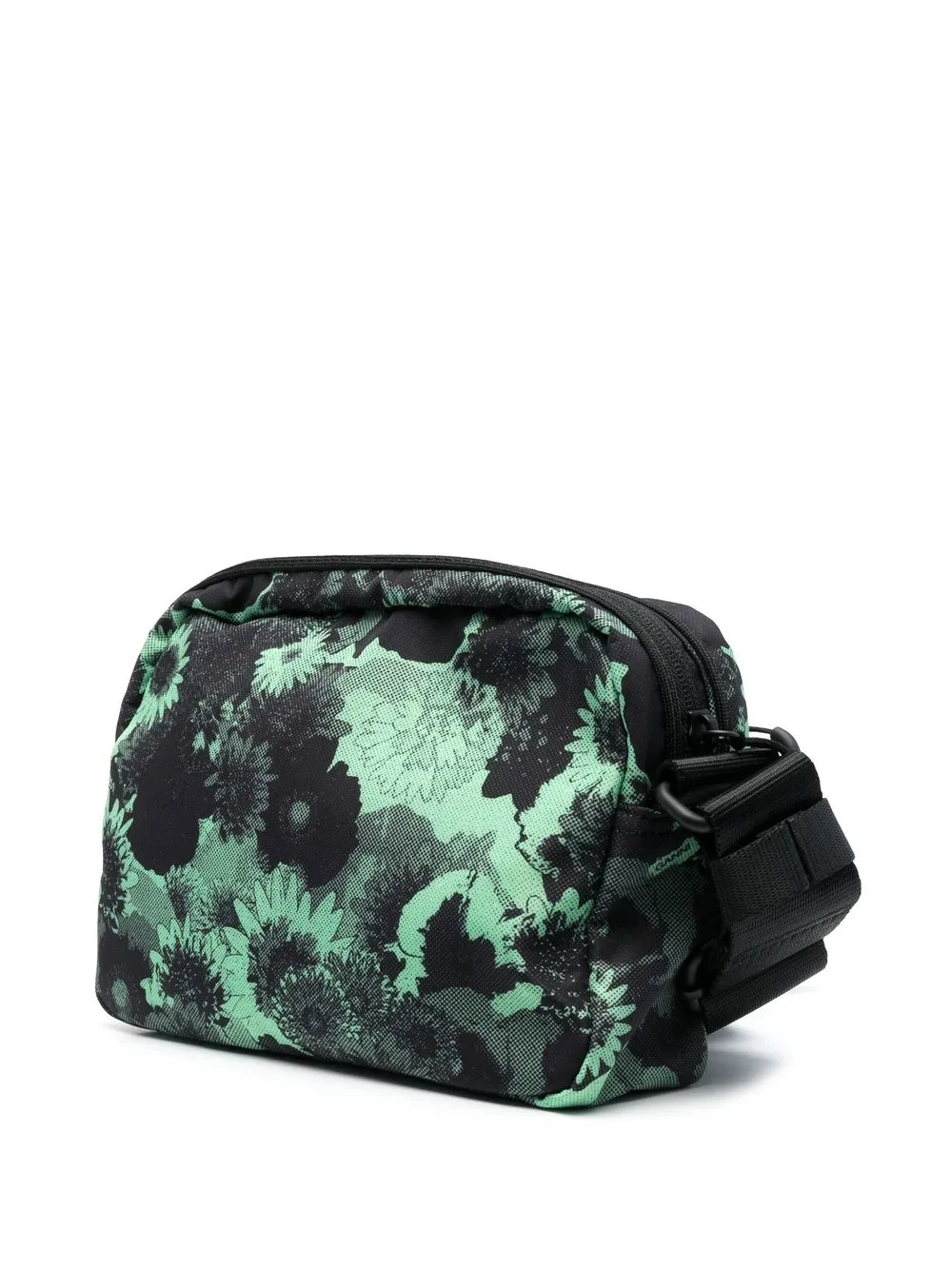 Ganni Tech Festival Crossbody Bag In Black ModeSens