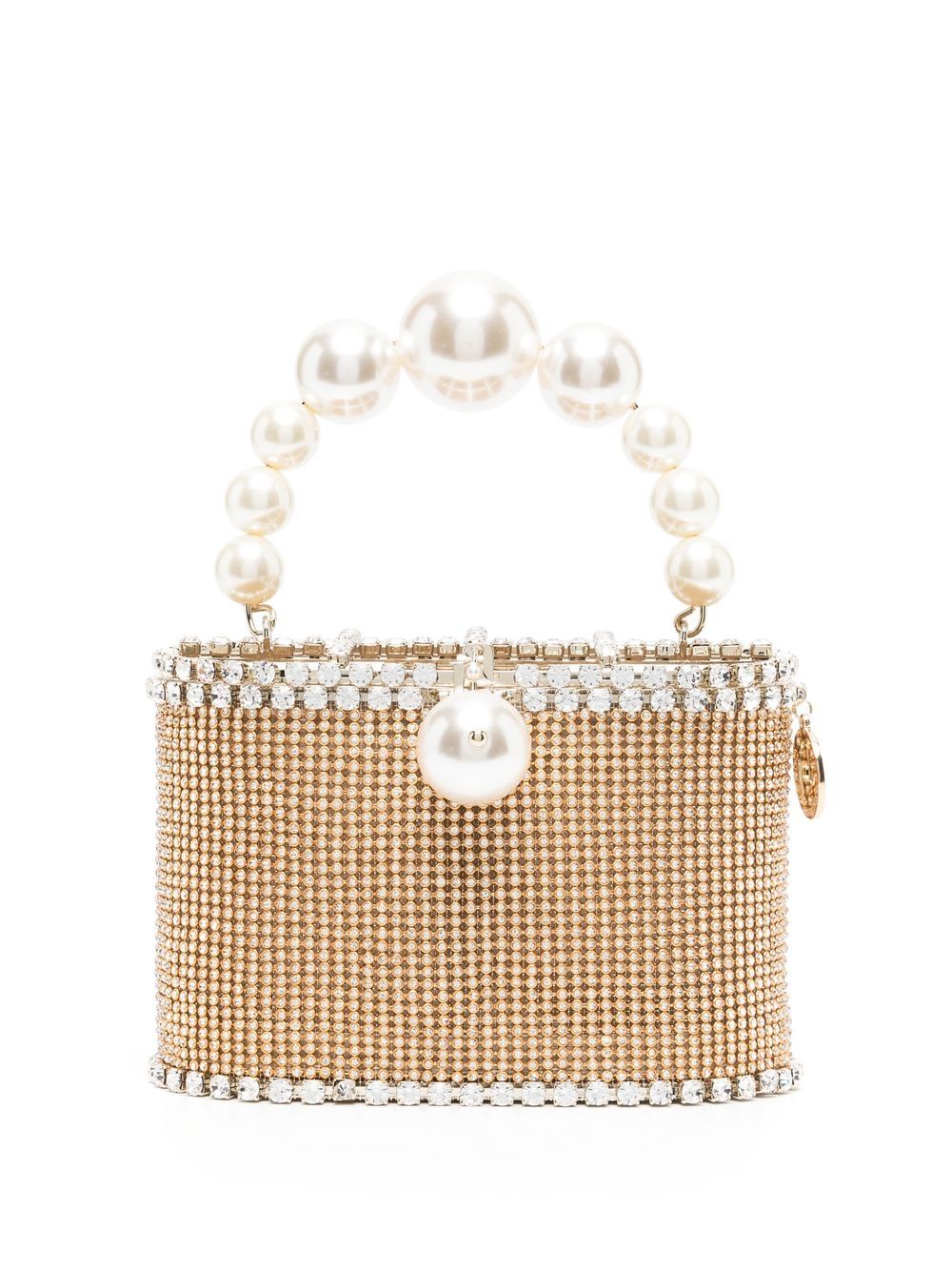 

Rosantica crystal-embellished tote bag - Gold