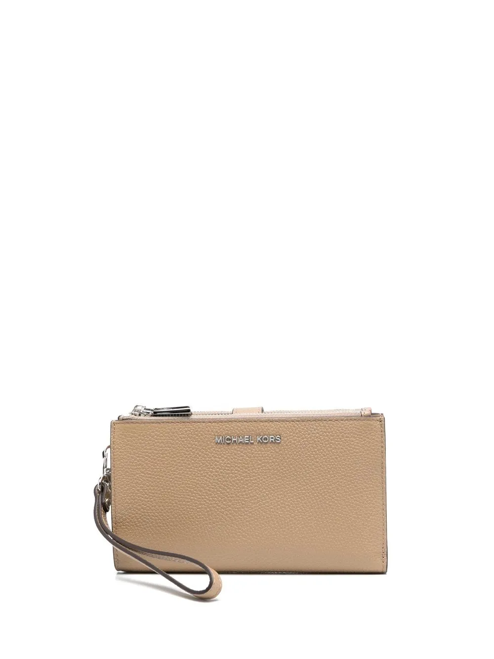 

Michael Michael Kors Adele leather wrist purse - Brown