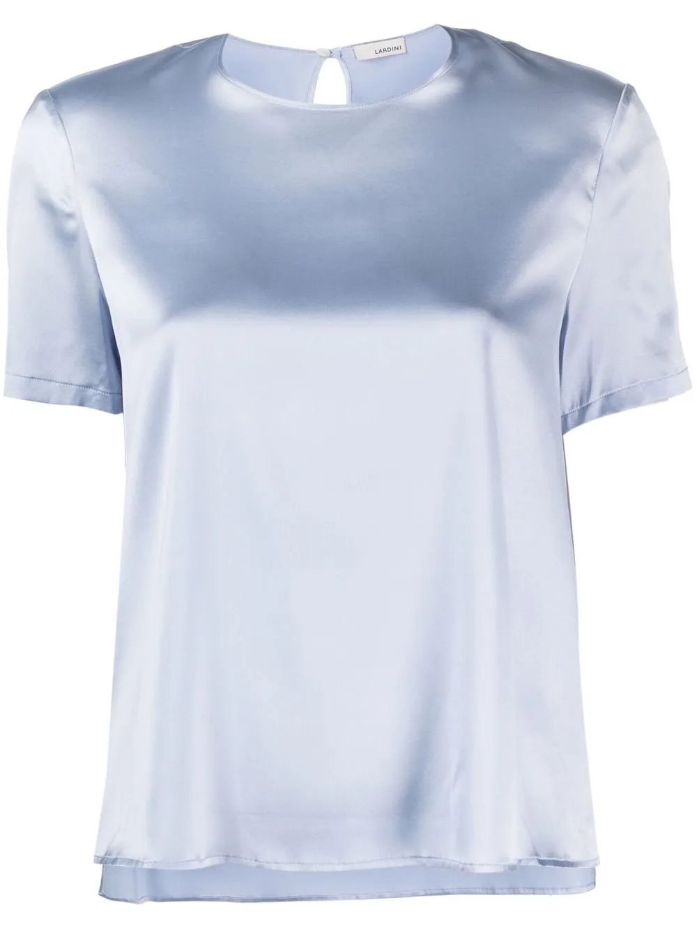 

Lardini silk blend T-shirt - Blue