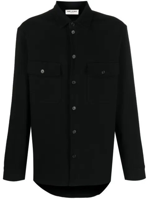 Saint Laurent long-sleeve cotton shirt