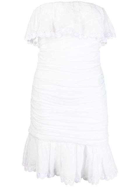 ISABEL MARANT off-shoulder ruched minidress Women