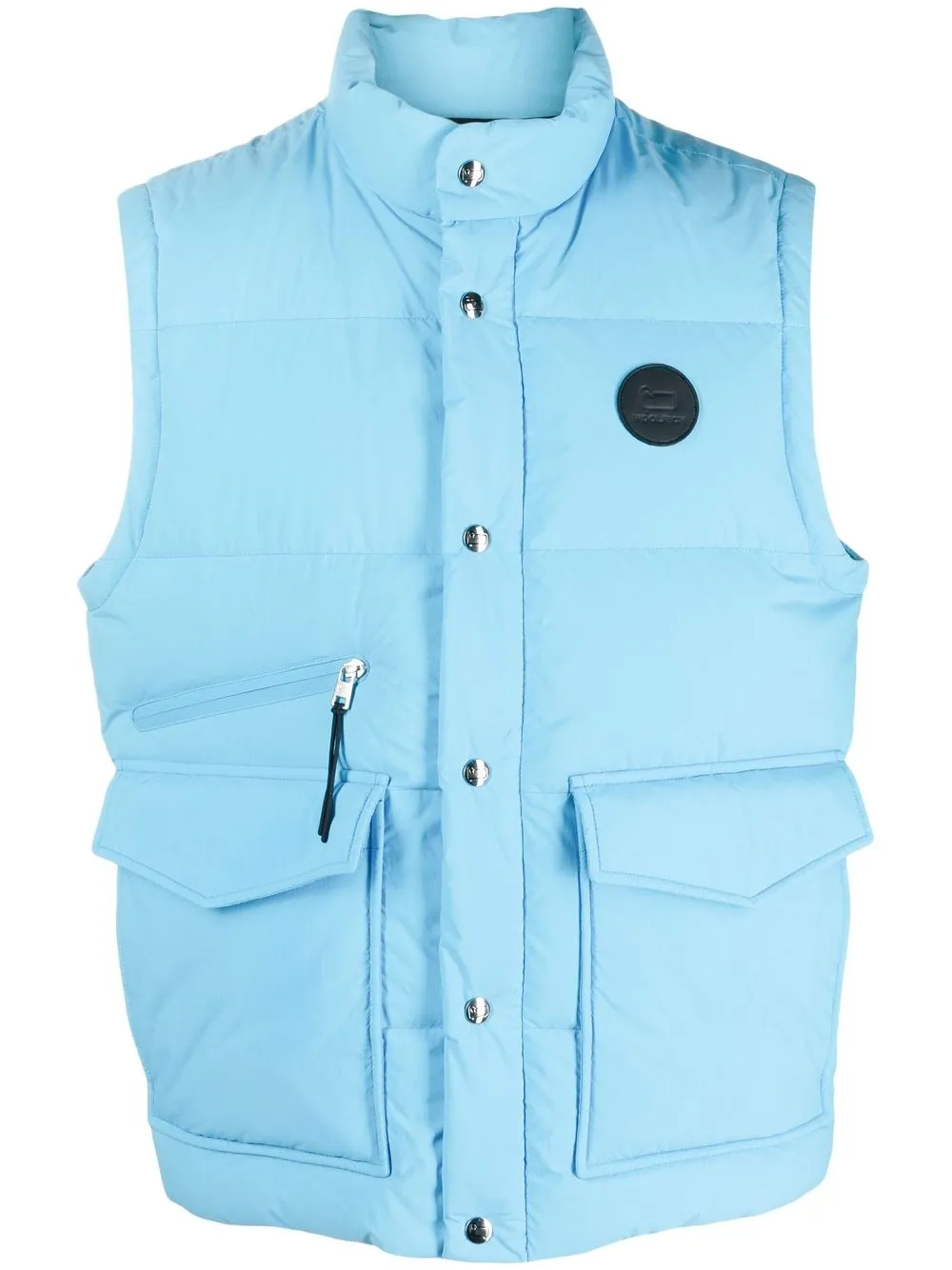 

Woolrich feather down gilet - Blue