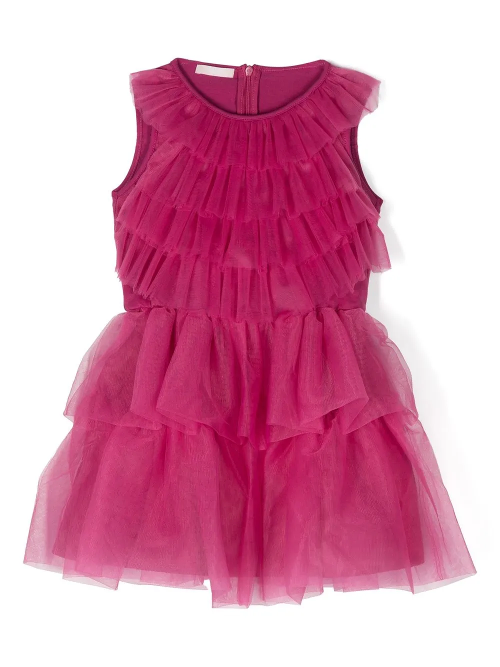 

LIU JO ruffle paneled-design dress - Pink