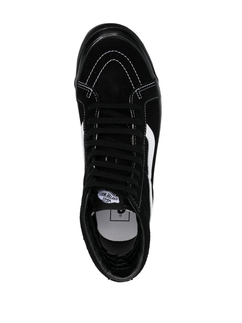 Shop Vans Sk8-hi High-top Sneakers In Black