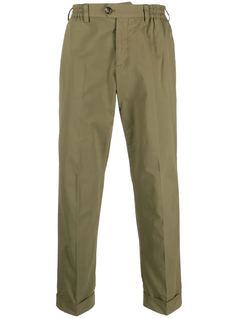 

PT Torino stretch-cotton chino pants - Green