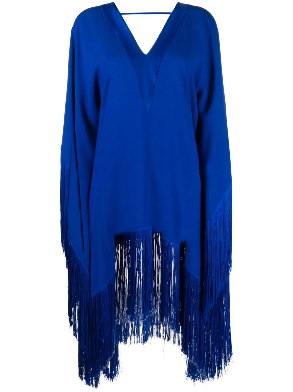 

Taller Marmo Very Ross fringed minidress - Blue