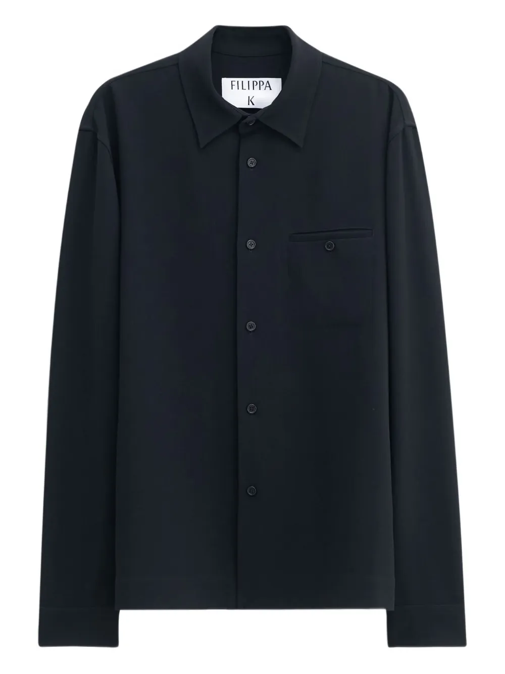 Filippa K long-sleeve shirt | Black | Image 1