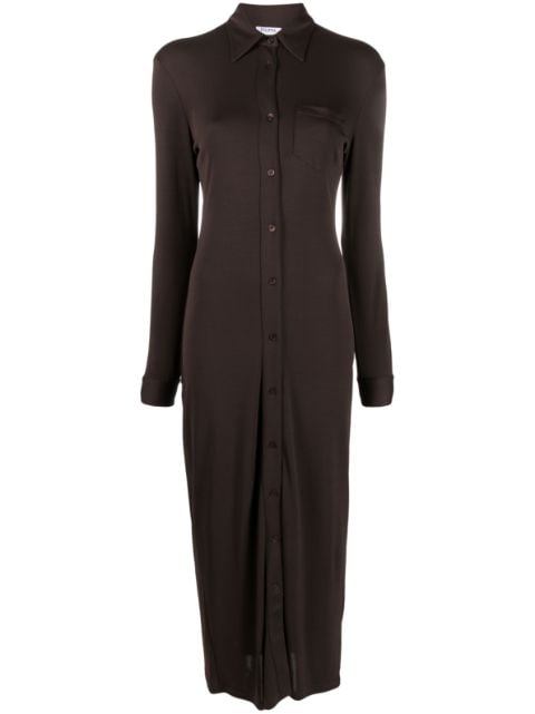 Filippa K button-up jersey shirtdress