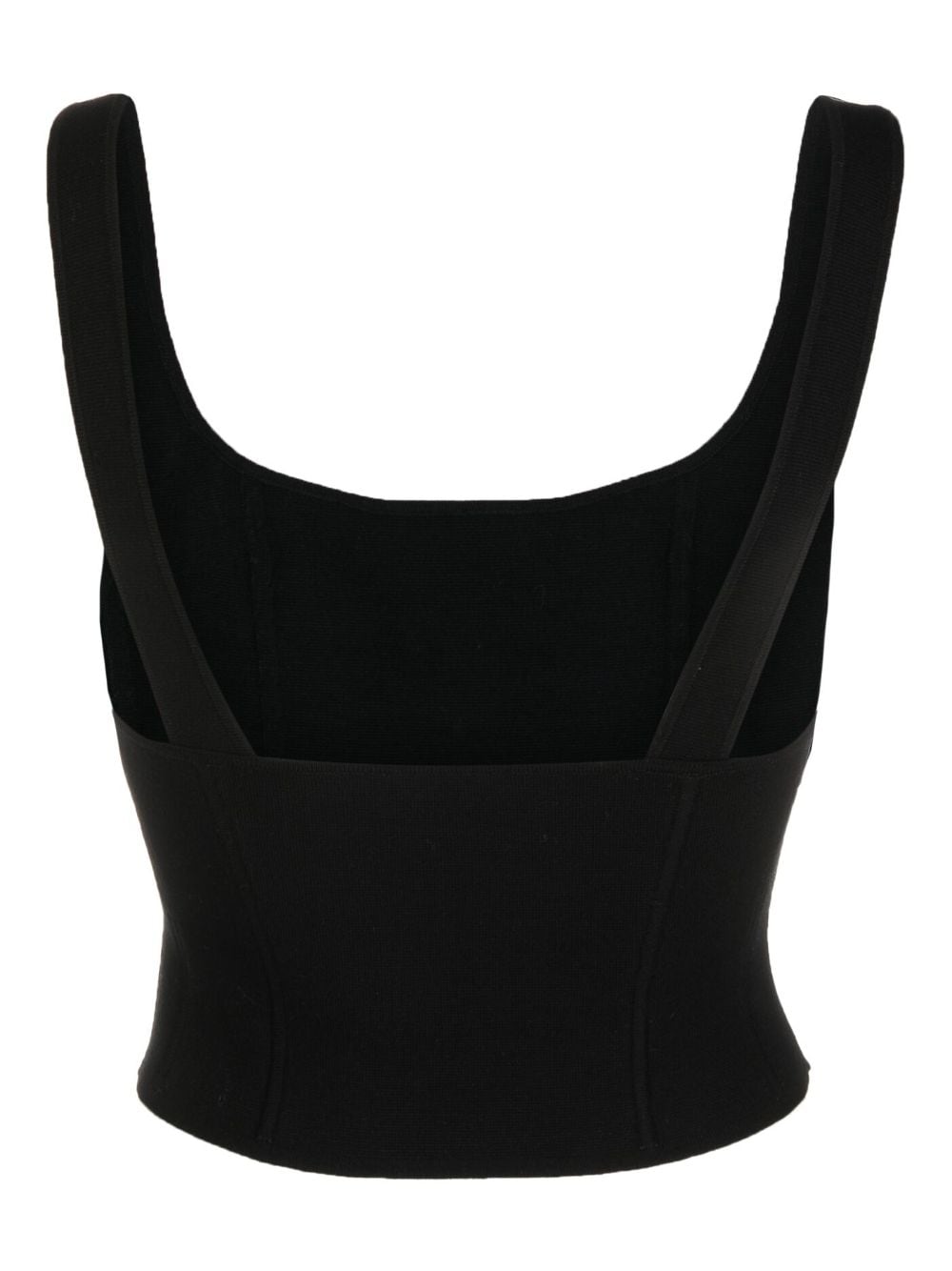 Image 2 of Filippa K scoop-neck knitted corset