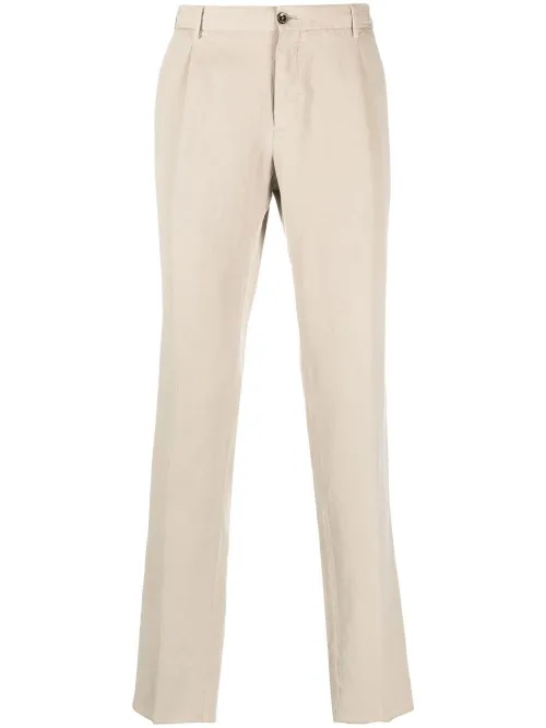 Pantalon droit à détails de clous - PT Torino - Modalova