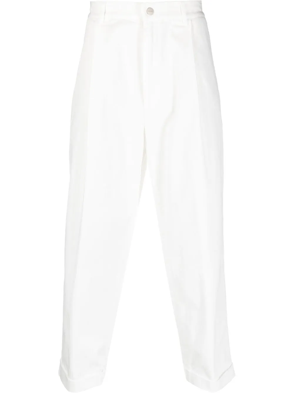 

Giorgio Armani wide-leg denim jeans - White