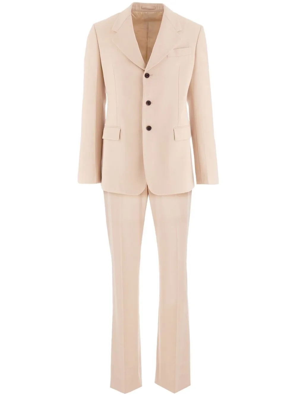 FERRAGAMO SINGLE-BREASTED VIRGIN-WOOL SUIT