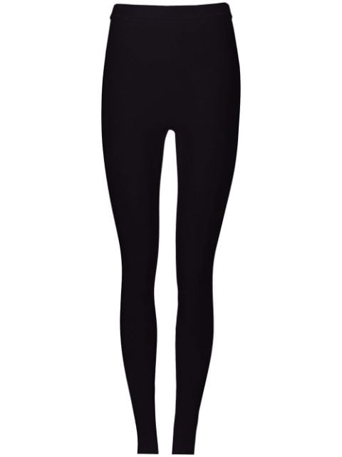 Ferragamo logo-plaque stretch-fit leggings