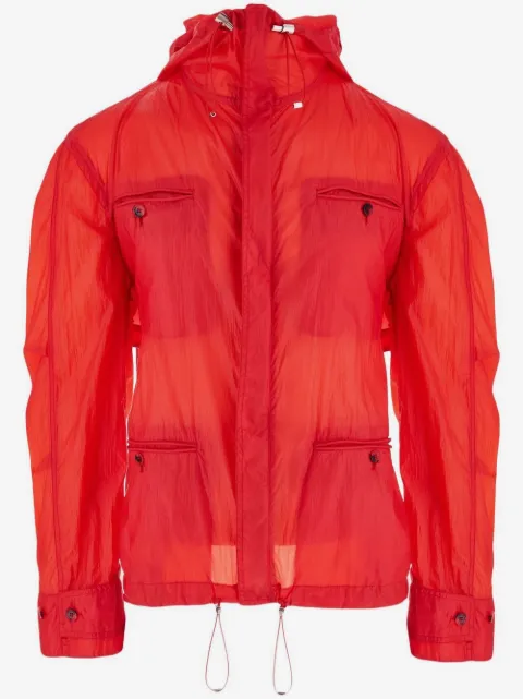 Ferragamo four-pocket hooded jacket 