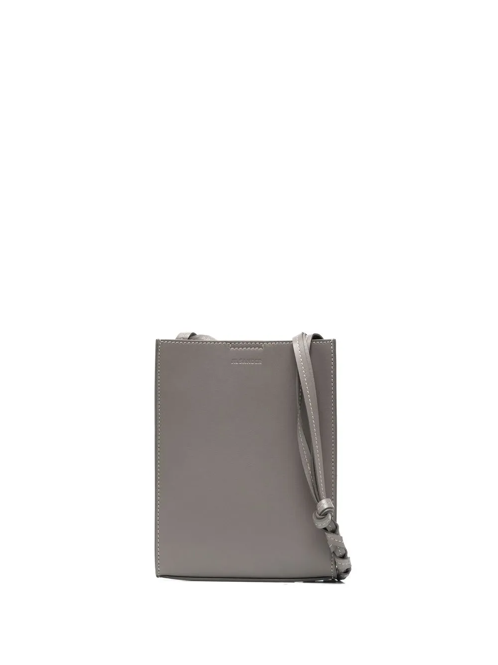 

Jil Sander Tangle Small leather bag - Grey