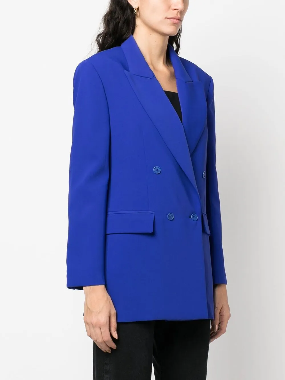 P.a.r.o.s.h Double-breasted Blazer In Blau