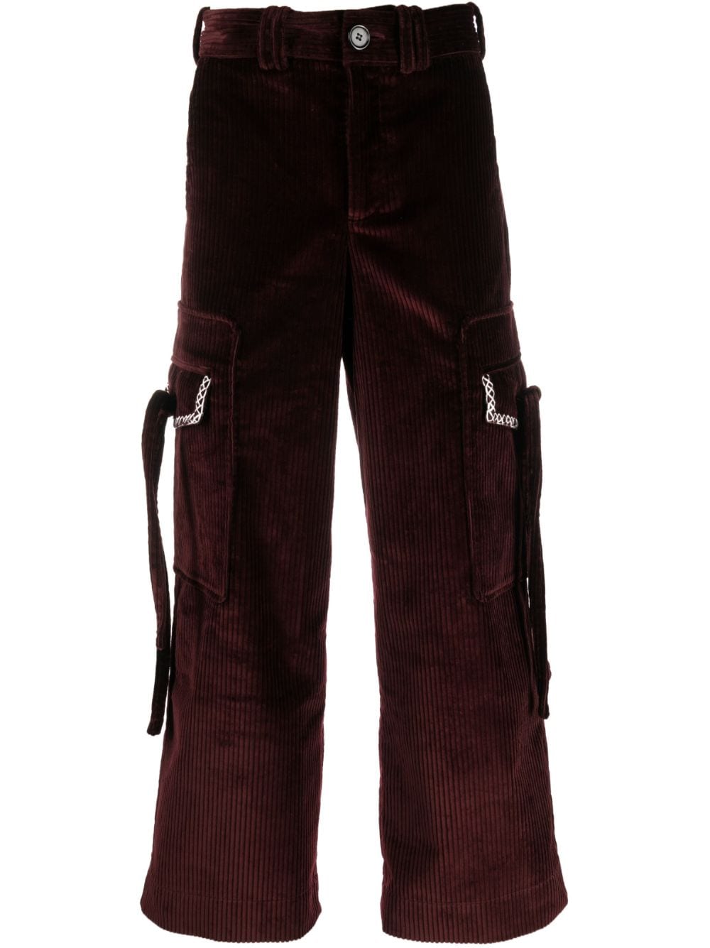 Dennis straight-leg trousers