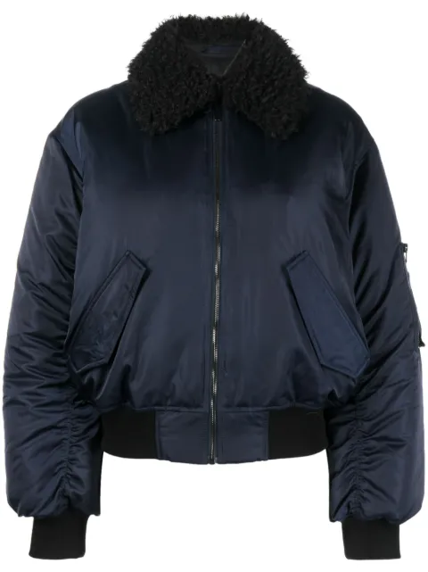 Filippa K faux-shearling lining puffer jacket