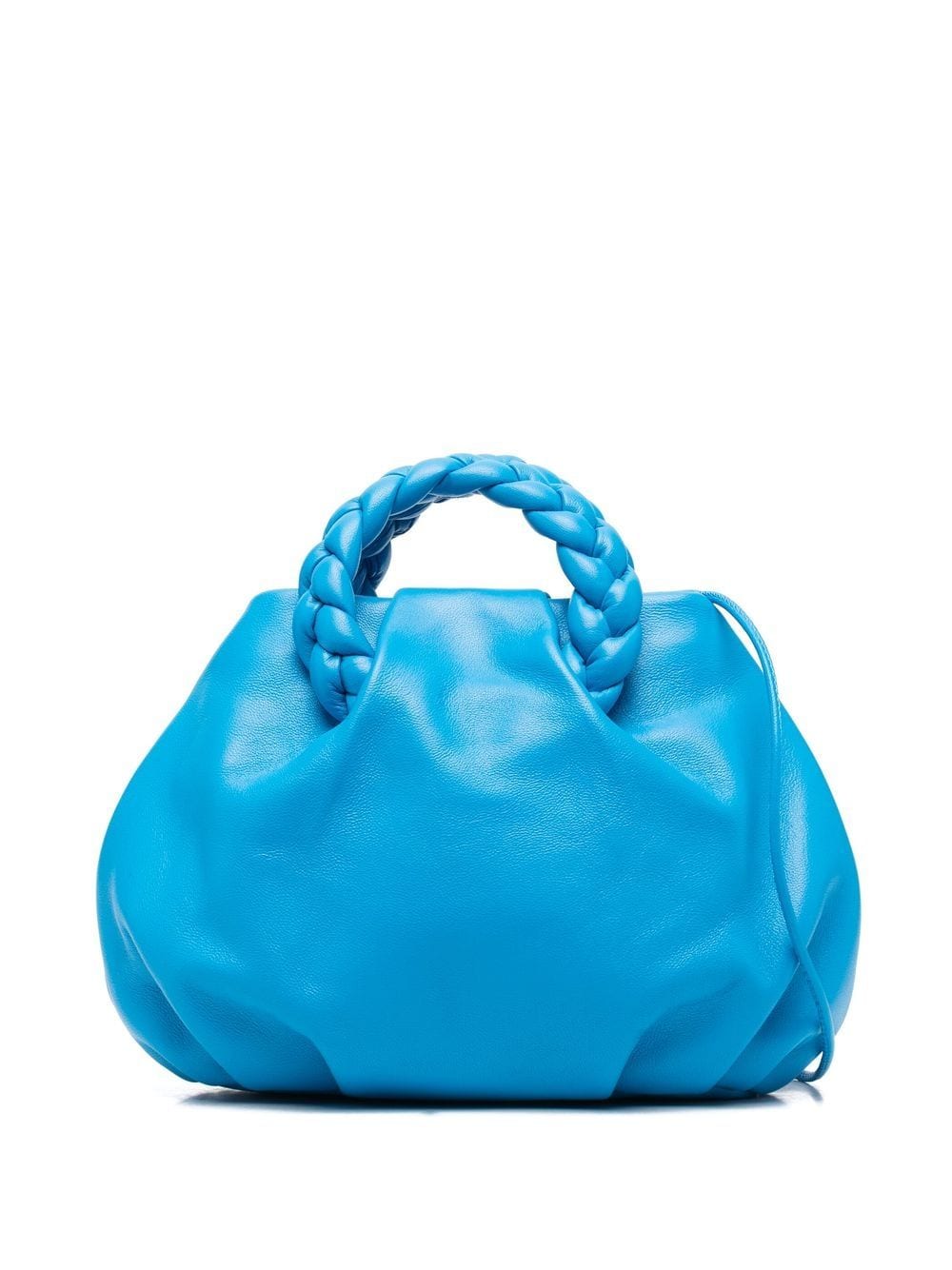 

Hereu Bombon plaited leather crossbody bag - Blue