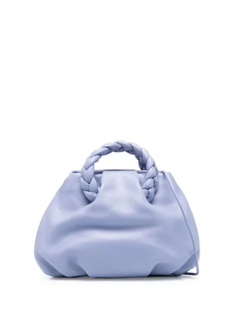 Hereu Bombon plaited leather crossbody bag