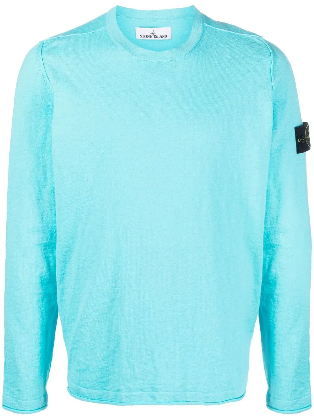 

Stone Island cotton-blend jersey jumper - Blue