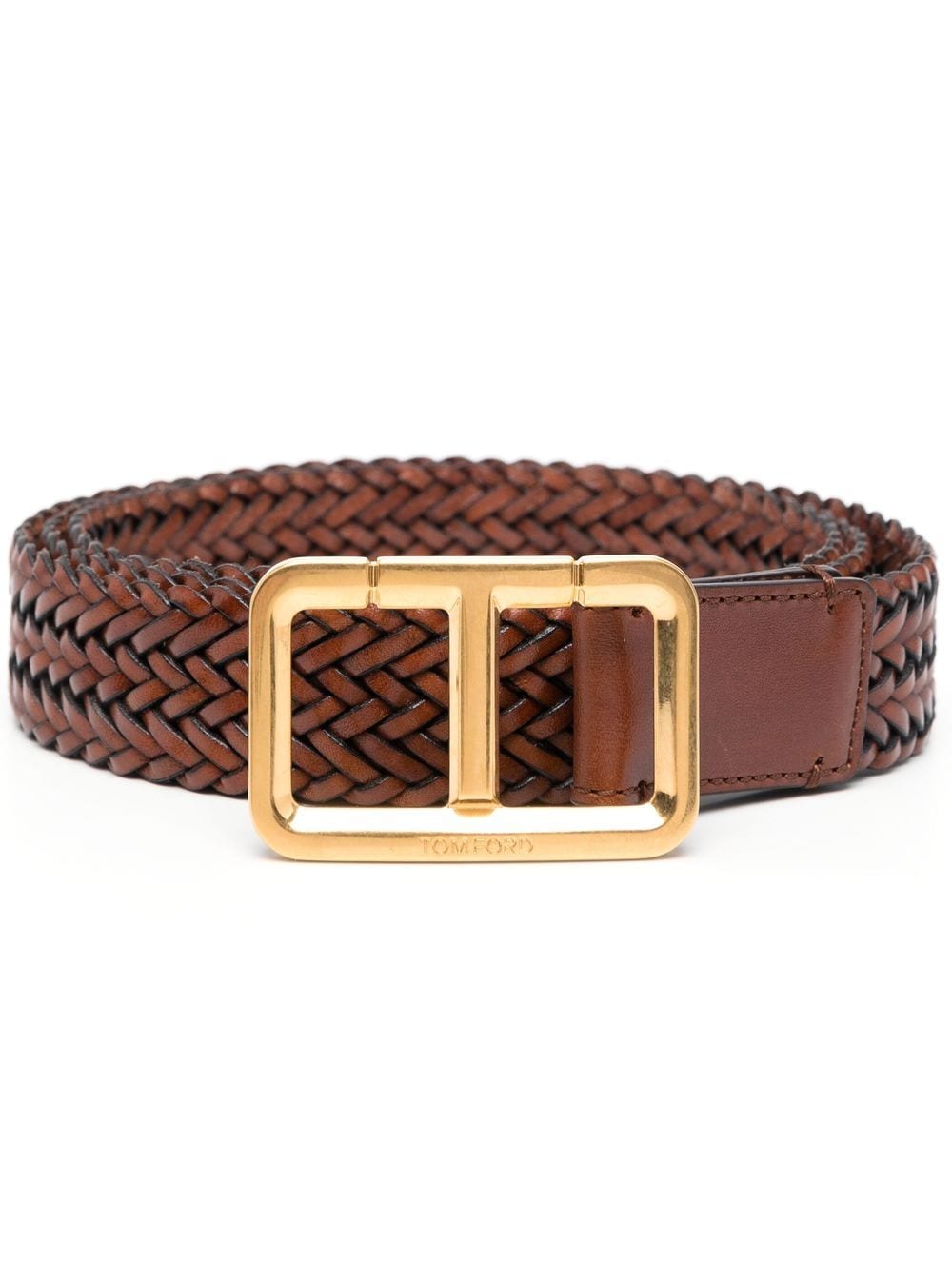 TOM FORD logo-buckle Leather Belt - Farfetch