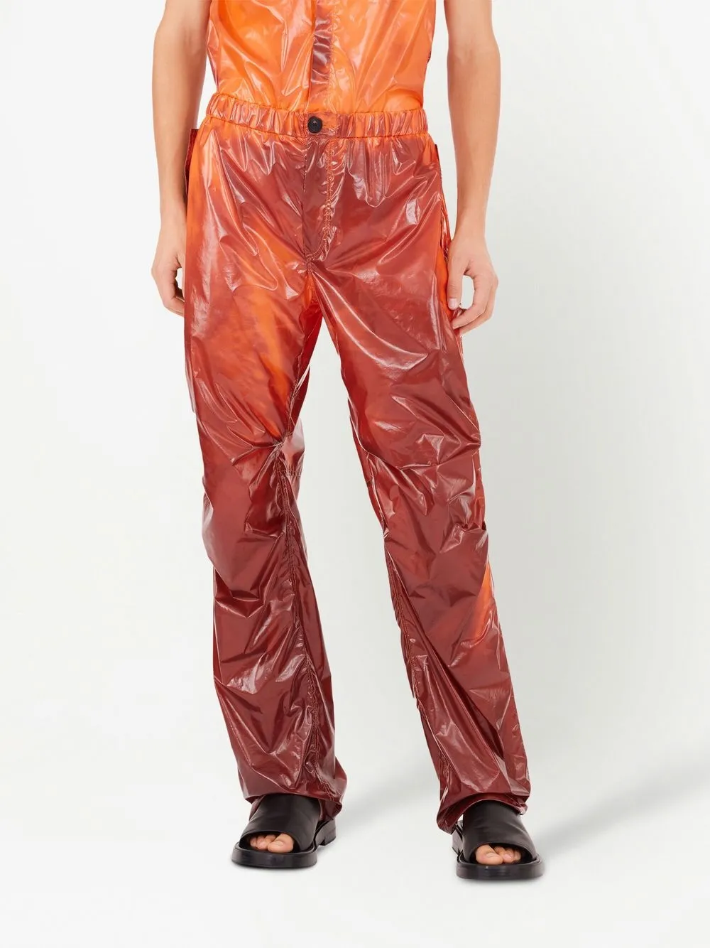 Ferragamo Cargohose Mit Kordelzug In Orange