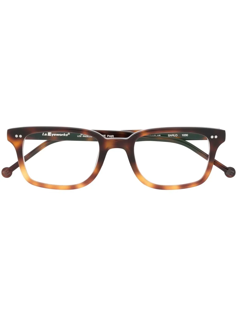 L.a. Eyeworks Barlo Square-frame Glasses | ModeSens