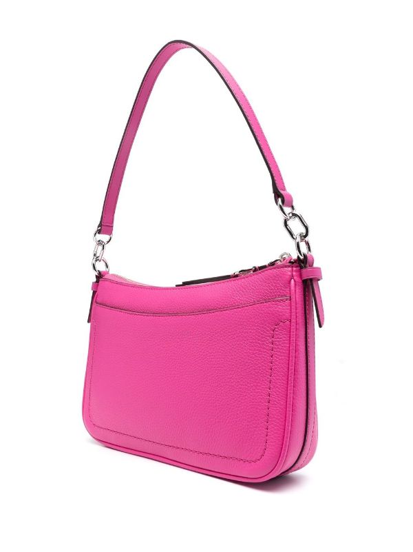 By Far Rachel Hot Pink Shoulder Bag