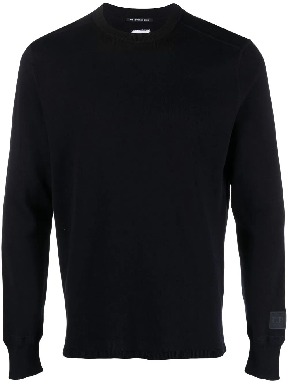 

C.P. Company fine-ribbed jumper - Blue