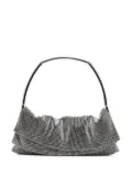 Benedetta Bruzziches crystal-embellished shoulder bag - Silver