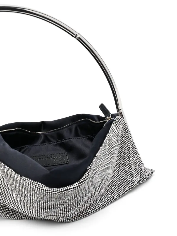 Benedetta Bruzziches crystal embellished Shoulder Bag Farfetch