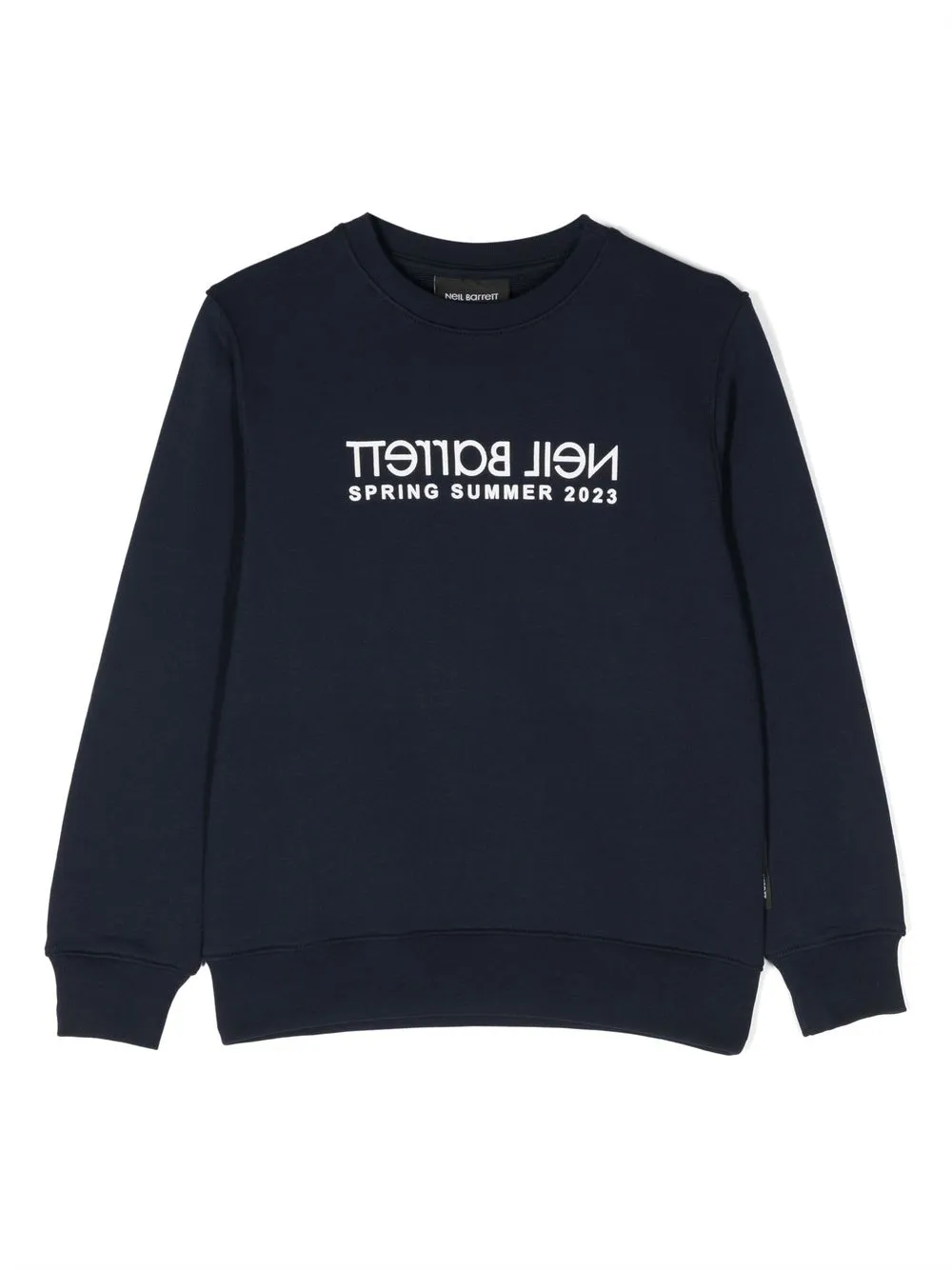 

Neil Barrett Kids logo-print sweatshirt - Blue