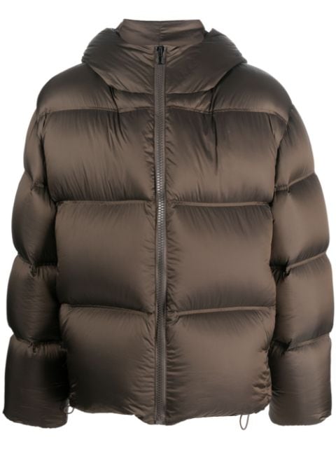 Filippa K zip-up hooded puffer jacket