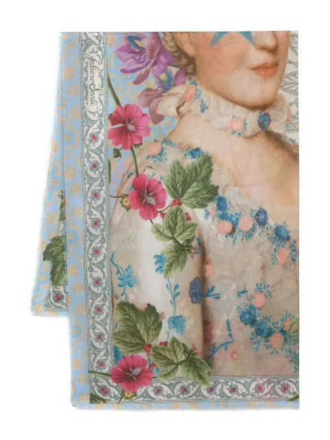 Faliero Sarti x Coreterno Born graphic print scarf