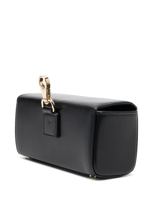 Lanvin logo-plaque Mini Bag | Black | FARFETCH