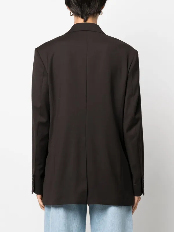 Filippa K Davina Oversize Blazer | Brown | FARFETCH