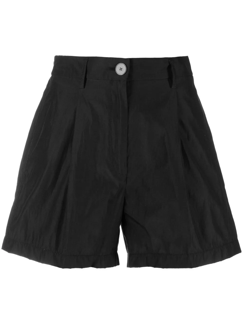 

Forte Forte shorts con tiro alto - Negro