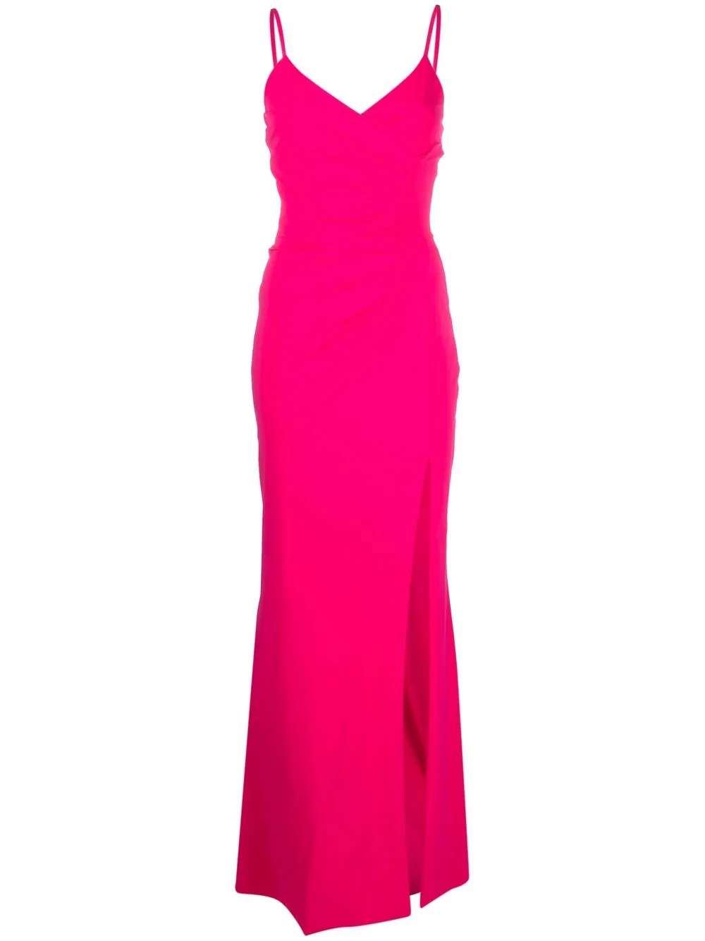 

CHIARA BONI La Petite Robe ruched-detail gown - Pink