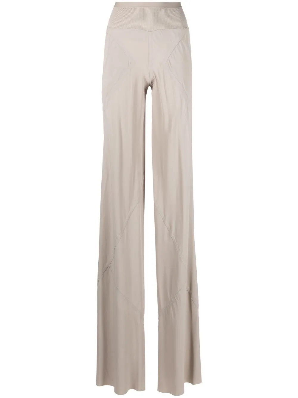 

Rick Owens extra-long wide-leg trousers - Neutrals