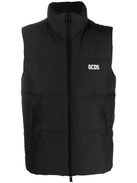 GCDS gilet à design matelassé 
