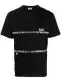 GCDS crystal embellished T-shirt - Black