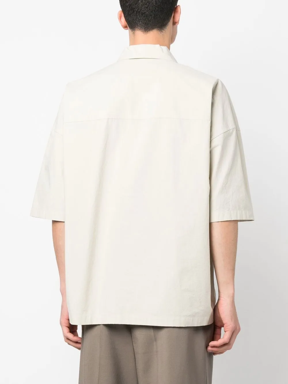 Jil Sander ハーフジップ シャツ - Farfetch