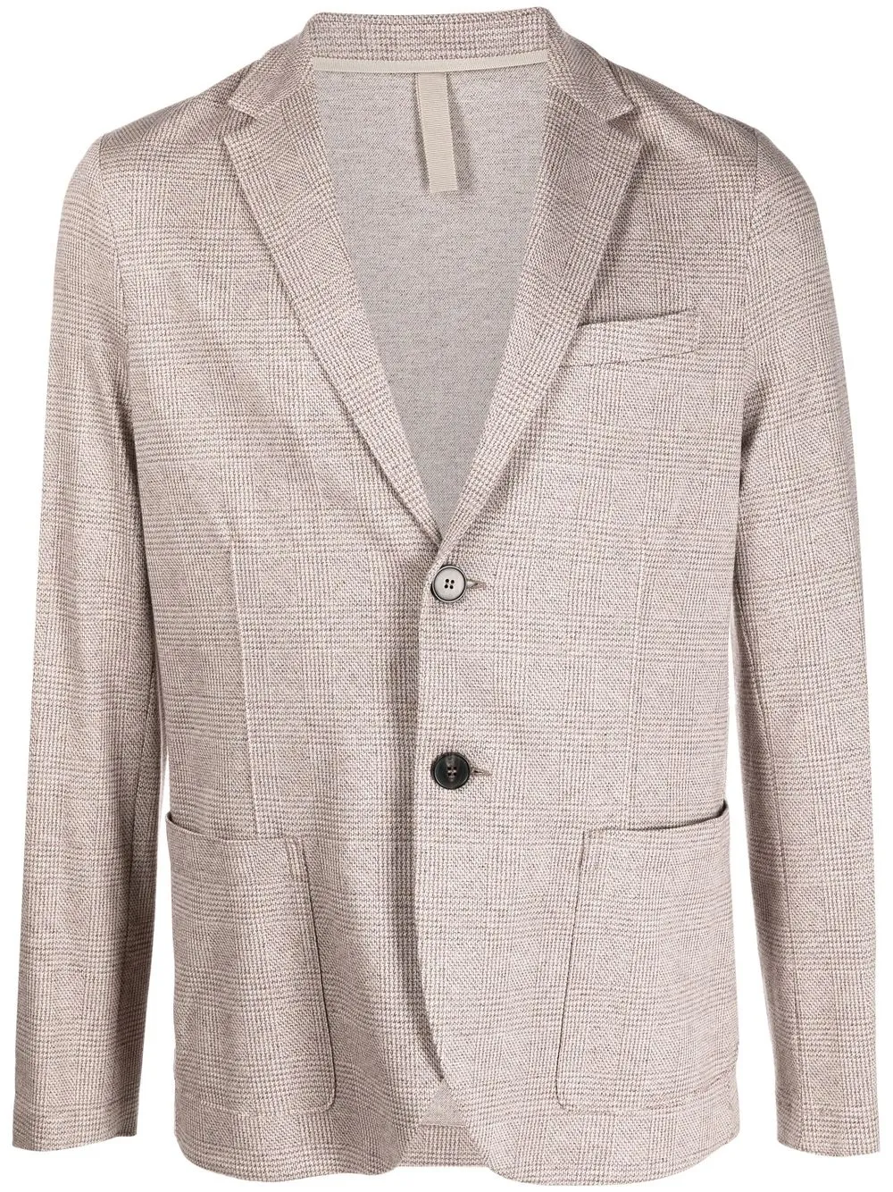 

Harris Wharf London single-breasted button blazer - Neutrals