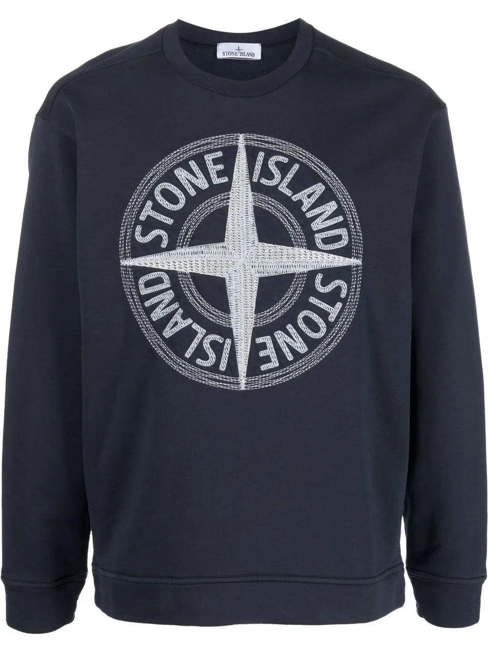 

Stone Island sudadera con motivo Compass - Azul