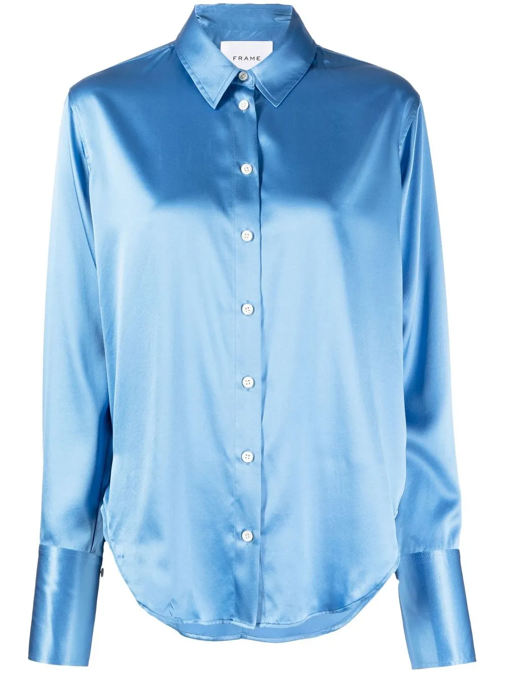 FRAME LONG-SLEEVED SILK SHIRT