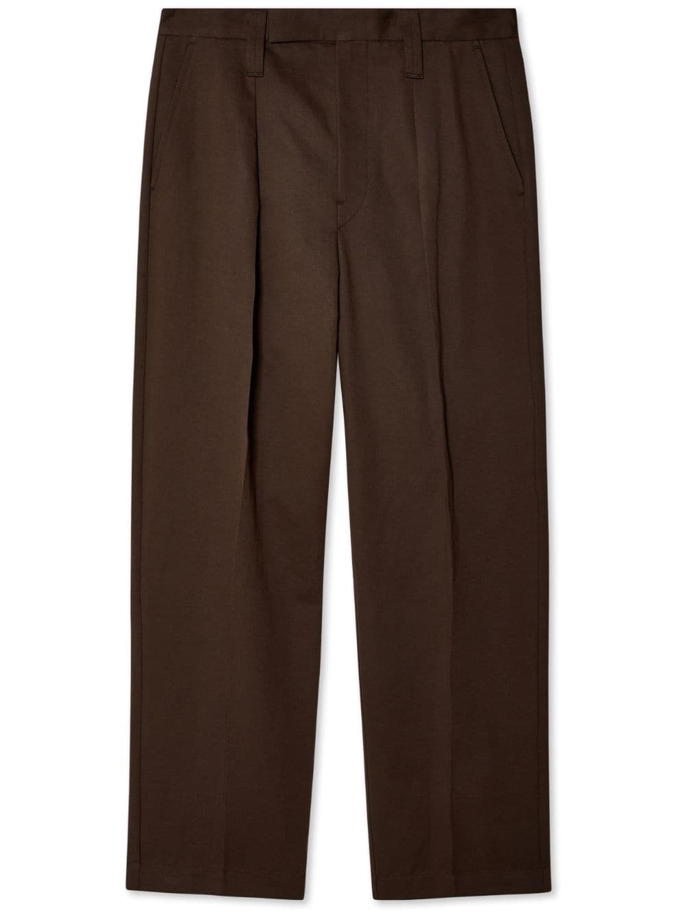 LEMAIRE PLEATED STRAIGHT-LEG TROUSERS