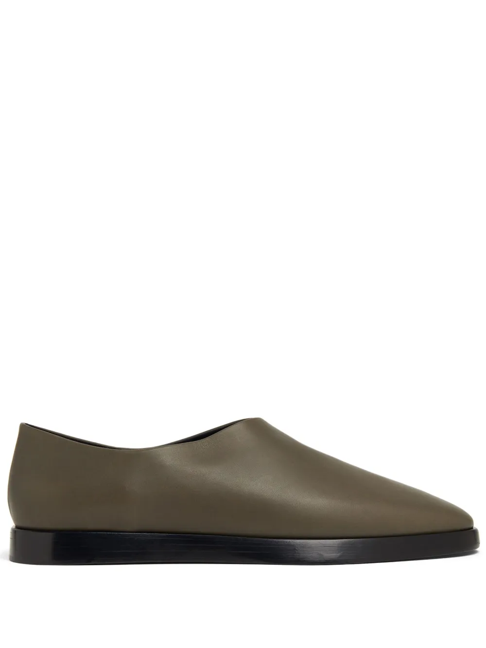 Fear Of God The Eternal Dress leather loafers - Green | The Hoxton Trend