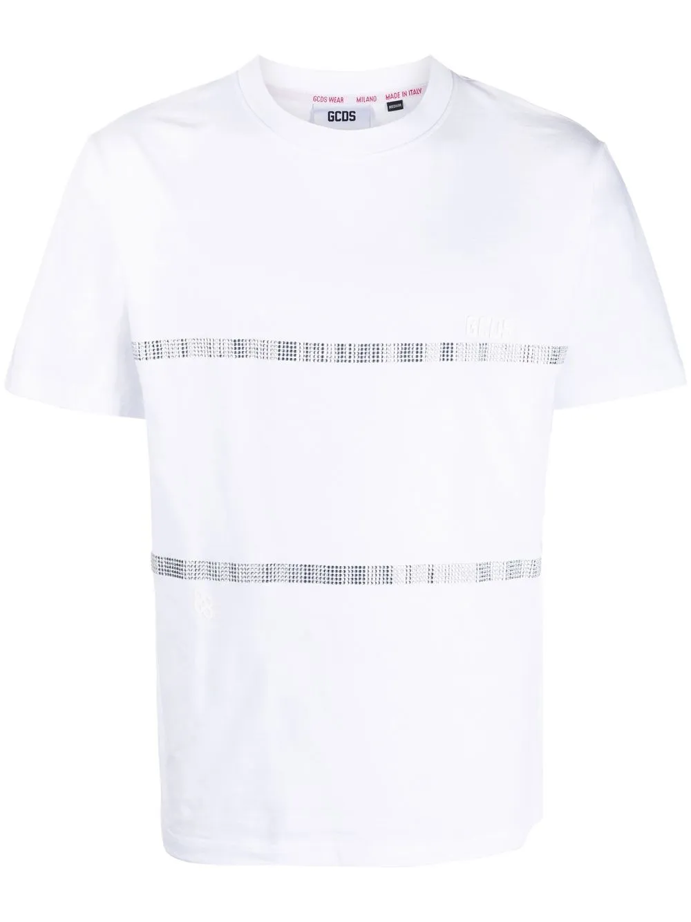 

Gcds crystal embellished T-shirt - White